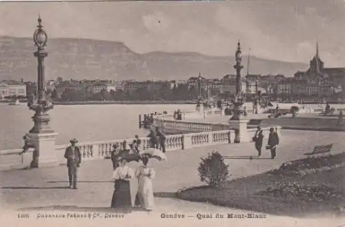 Italien - Italien - Genova - Quai du Mont-Blanc - ca. 1935