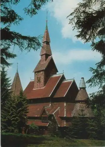 Goslar Hahnenklee - Bockswiese, Stabkirche - ca. 1980