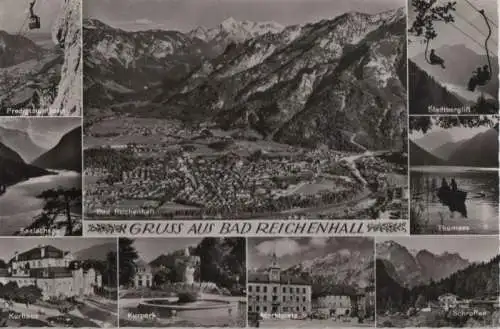 Bad Reichenhall - u.a. Marktplatz - 1960