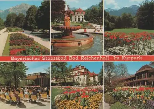 Bad Reichenhall - u.a. Solebrunnen - ca. 1980