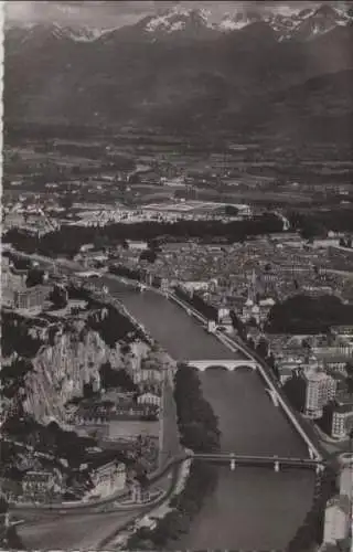 Frankreich - Frankreich - Grenoble - Vue aerienne - ca. 1960