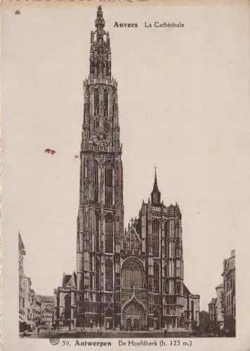 Belgien - Belgien - Anvers - La Cathedrale - 1940