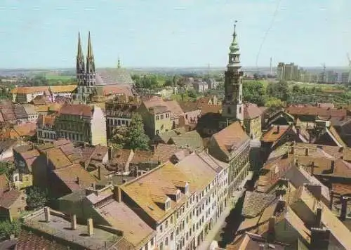 Görlitz - Peterskirche und Rathaus - ca. 1985