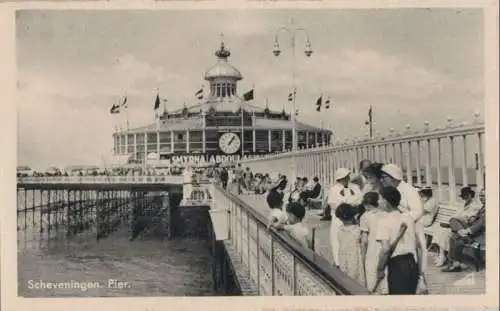 Niederlande - Niederlande - Den Haag, Scheveningen - Pier - ca. 1955