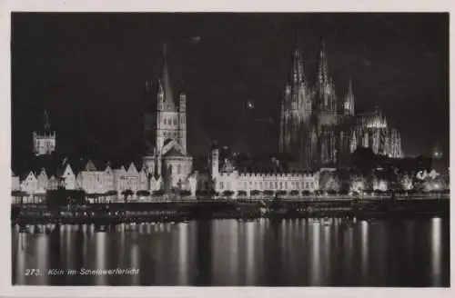 Köln - im Scheinwerferlicht - 1955