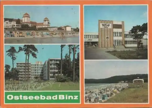 Binz - u.a. Kurhaus - 1989