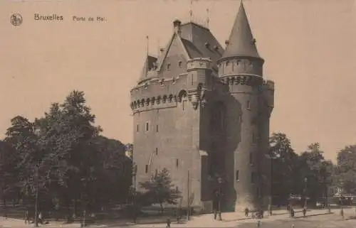 Belgien - Belgien - Brüssel - Bruxelles - Porte de Hal - ca. 1940