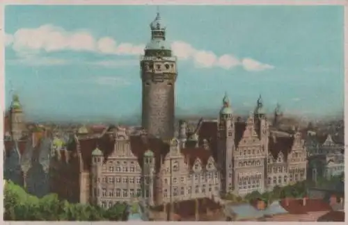 Leipzig - Neues Rathaus - ca. 1930