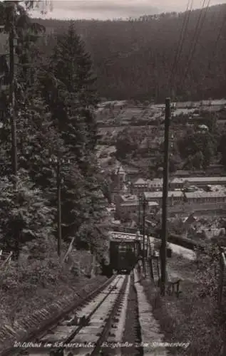 Bad Wildbad - Bergbahn zum Sommerberg - ca. 1960