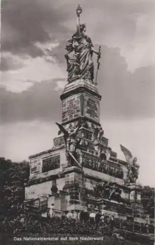 Rüdesheim - Nationaldenkmal auf dem Niederwald - 1955