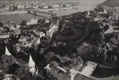 Ungarn - Ungarn - Budapest - Aussicht aus der Matthias Kirche - 1963