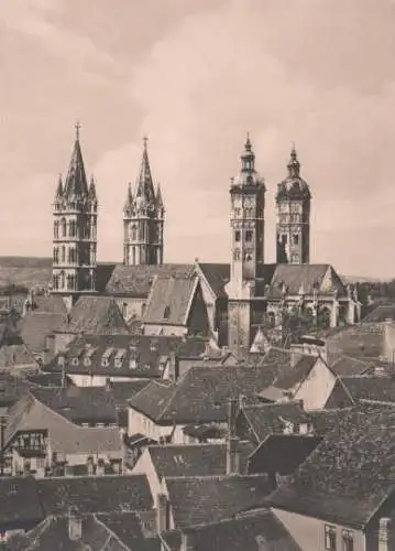 Naumburg - Der Dom St. Peter und Paul von Südosten - Foto, keine Ansichtskarte - 1967