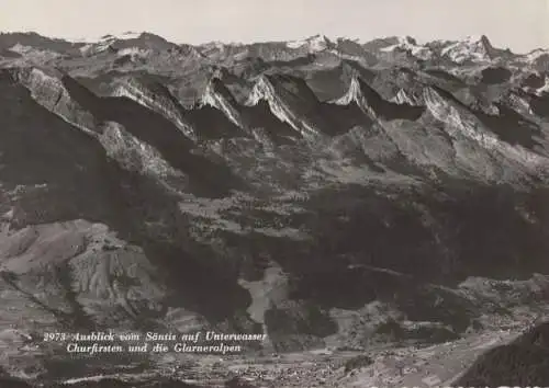 Schweiz - Säntis - Schweiz - Ausblick auf Unterwasser