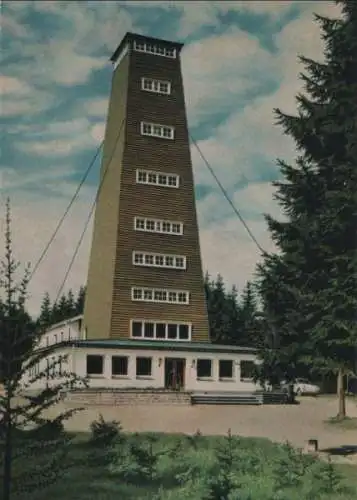 Oberhundem (OT von Kirchhundem) - Rhein-Weser-Turm - ca. 1975