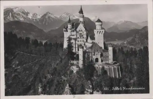 Schwangau Neuschwanstein - 1950