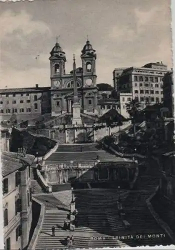 Italien - Italien - Rom - Roma - Trinita dei Monti - ca. 1960