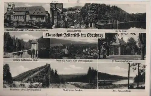 Clausthal-Zellerfeld - u.a. Carler Teich - 1957