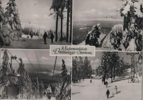 Braunlage - 4 Teilbilder - 1969