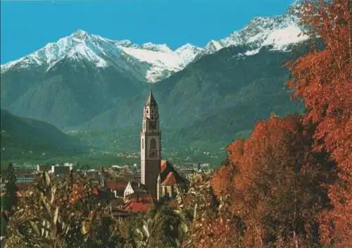 Italien - Italien - Meran - Merano - Tappeinerweg gegen Zielspitze - ca. 1995