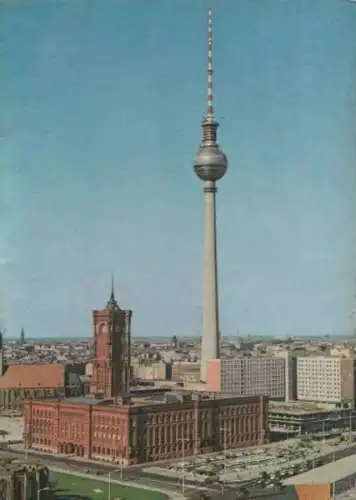 Berlin-Mitte, Fernsehturm - 1971