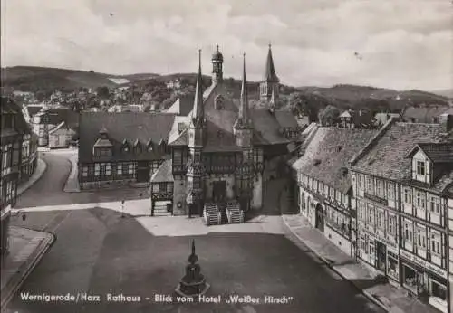 Wernigerode - Blick vom Hotel Weißer Hirsch