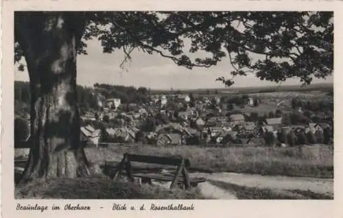 Braunlage - Blick von der Rosenthalbank - ca. 1955