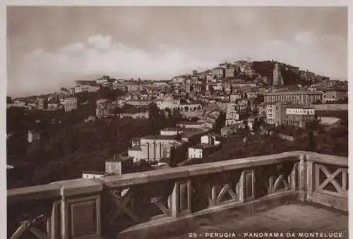 Italien - Italien - Perugia - Panorama da Monteluce - ca. 1960