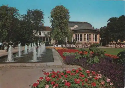 Bad Salzuflen - Fontänen und Kurhaus - ca. 1975