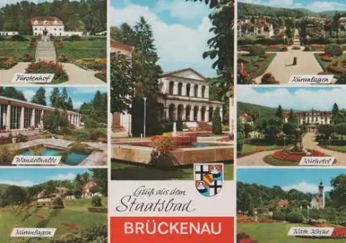 Gruß aus Bad Brückenau - ca. 1975