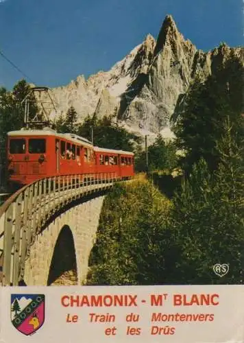 Frankreich - Frankreich - Chamonix-Mont-Blanc - Le Train du Montenvers - 1979