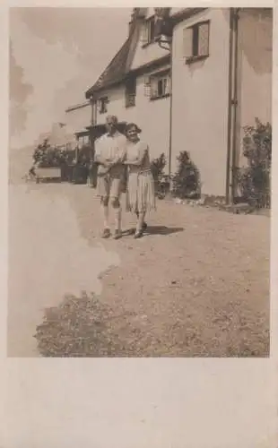 Vater mit Tochter - ca. 1930