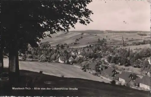 Wurzbach - Blick von der Lobensteiner Straße - 2002