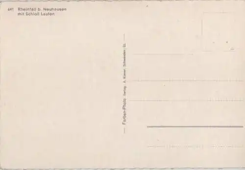 Schweiz - Rheinfall - Schweiz - bei Neuhausen