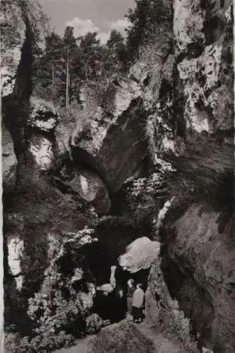 Teufelshöhle (Fränk. Schweiz) - Ausgang - ca. 1955