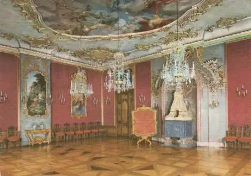 Rudolstadt - Staatliche Museen Heidecksburg - Roter Saal - 1985