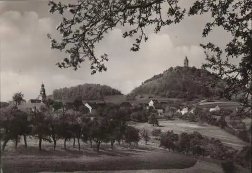 Seitenroda - mit der Leuchtenburg - 1970