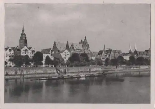 Bremen - An der Schlachte - ca. 1950