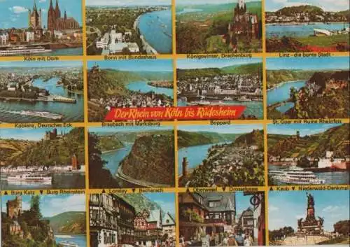 Rhein - Köln bis Rüdesheim