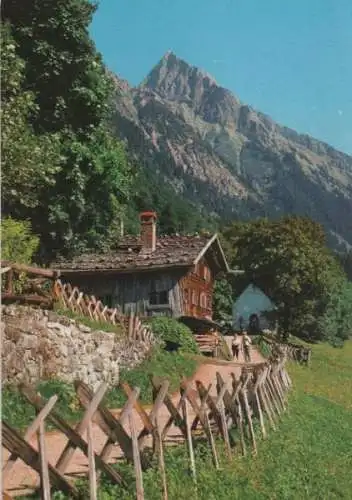 Oberstdorf-Gerstruben - mit Höfats - 1987