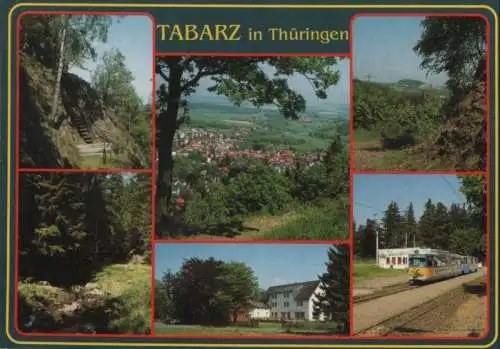 Tabarz - u.a. Thüringerwaldbahn - ca. 1990