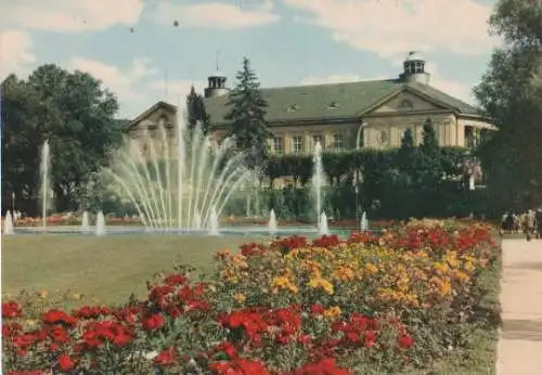 Bad Kissingen mit dem Rosengarten - ca. 1975