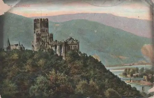 Lahnstein - Burg Lahneck - ca. 1955