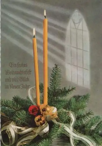 Frohes Weihnachtsfest Kerzen