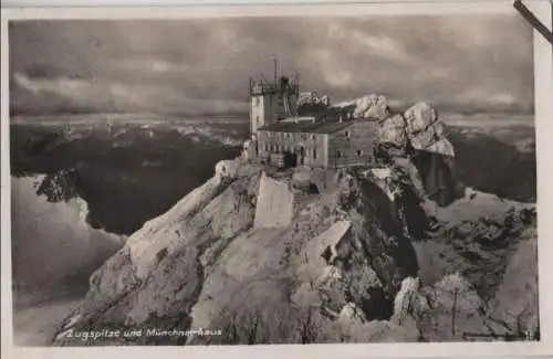 Zugspitze - mit Münchnerhaus - 1936