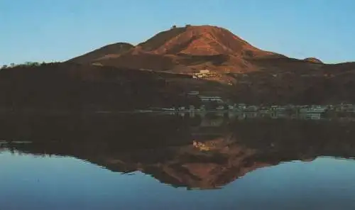 Japan - Lake Ashi-no-ko - Japan -  and Mt. Komaga-take