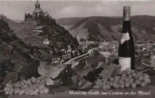 Cochem - Herzliche Grüße - ca. 1960