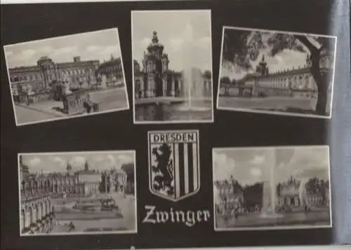 Dresden - Zwinger, 5 Bilder