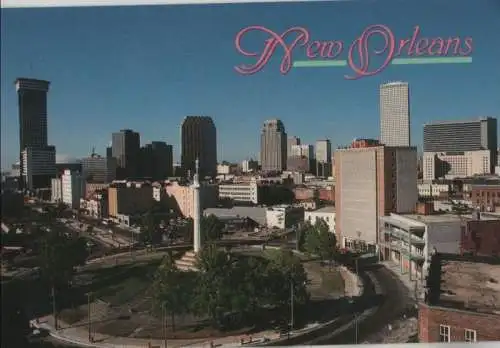 USA - USA - New Orleans - As seen from Lee Circle - ca. 1995