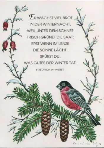 Sinnspruch Weber Sonderstempel