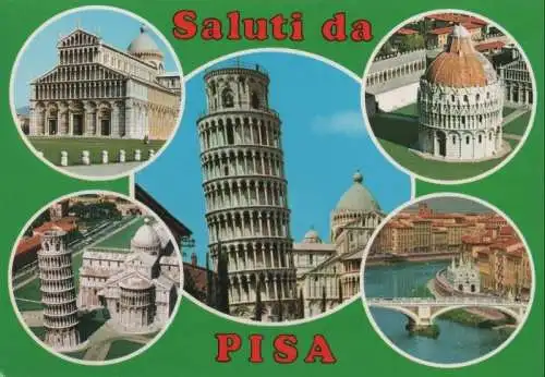 Italien - Italien - Pisa - mit 5 Bildern - 1986